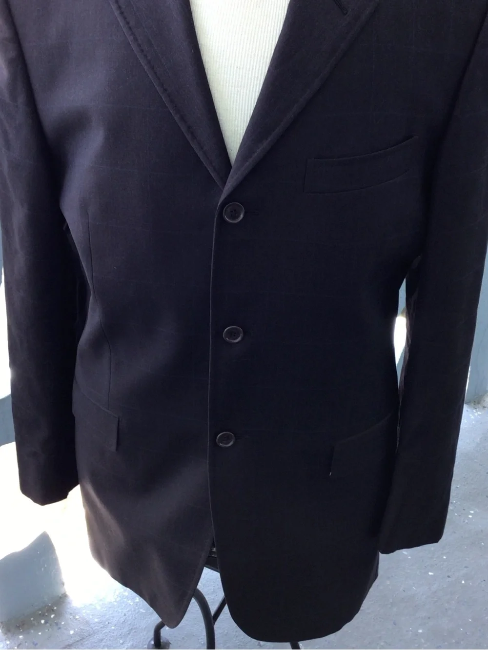 Dolce & Gabbana Men’s 100% Virgin Wool 3-button Blazer Made in Italy